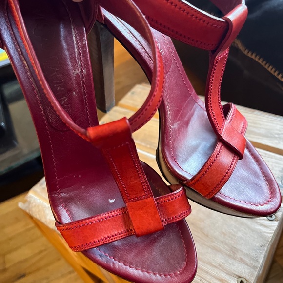 red High heel YSL Vintage tom ford - Picture 8 of 8